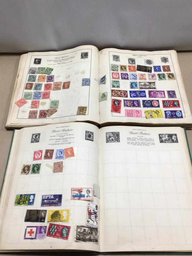 TWO WORLD STAMP ALBUMS COLLECTION. - Image 2 of 5