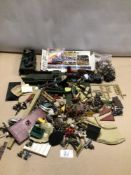 MIXED VINTAGE COLLECTION OF PAINTED PLASTIC TOY MI