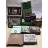 VINTAGE SELECTION OF BOXED JIGSAW PUZZLES. SOME PI