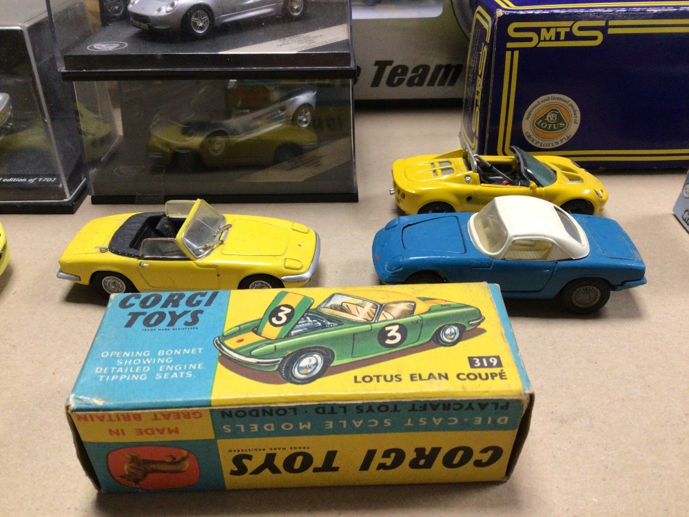 MIXED BOX OF MOSTLY DIE-CAST LOTUS CARS, MOST IN C - Image 7 of 8