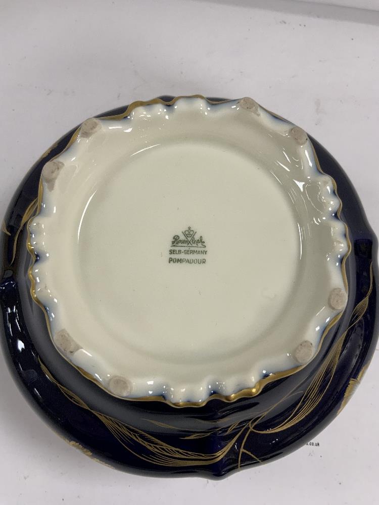 ART DECO PERIOD ROSENTHAL SELB DECKER LIDDED BON BON DISH, 17CM - Image 3 of 3