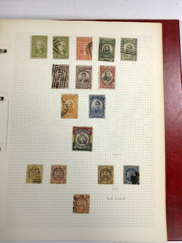 COLLECTION OF OLD BOLIVIAN STAMPS 1900'S ONWARDS - Image 5 of 6