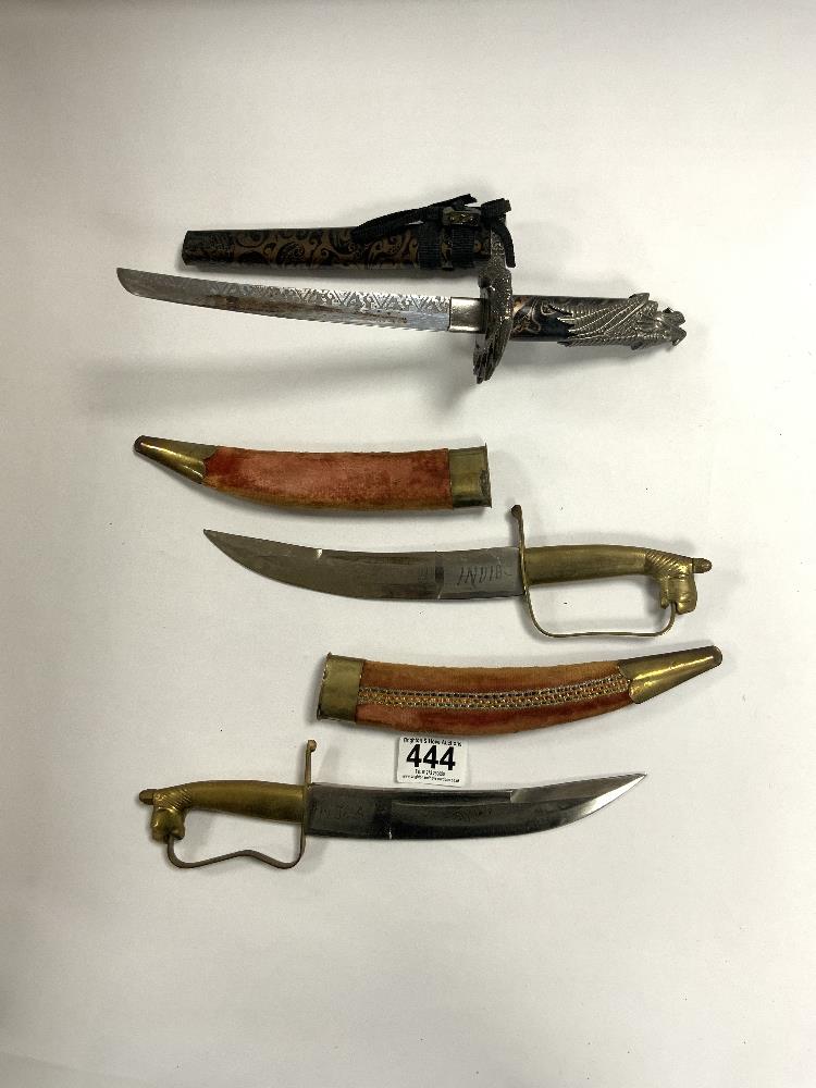 THREE VINTAGE DAGGERS - Image 2 of 4