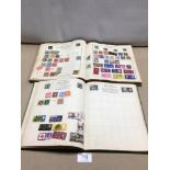 TWO WORLD STAMP ALBUMS COLLECTION.