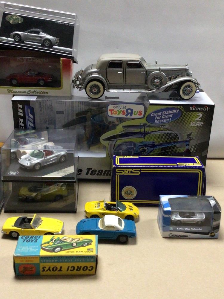 MIXED BOX OF MOSTLY DIE-CAST LOTUS CARS, MOST IN C - Image 2 of 8