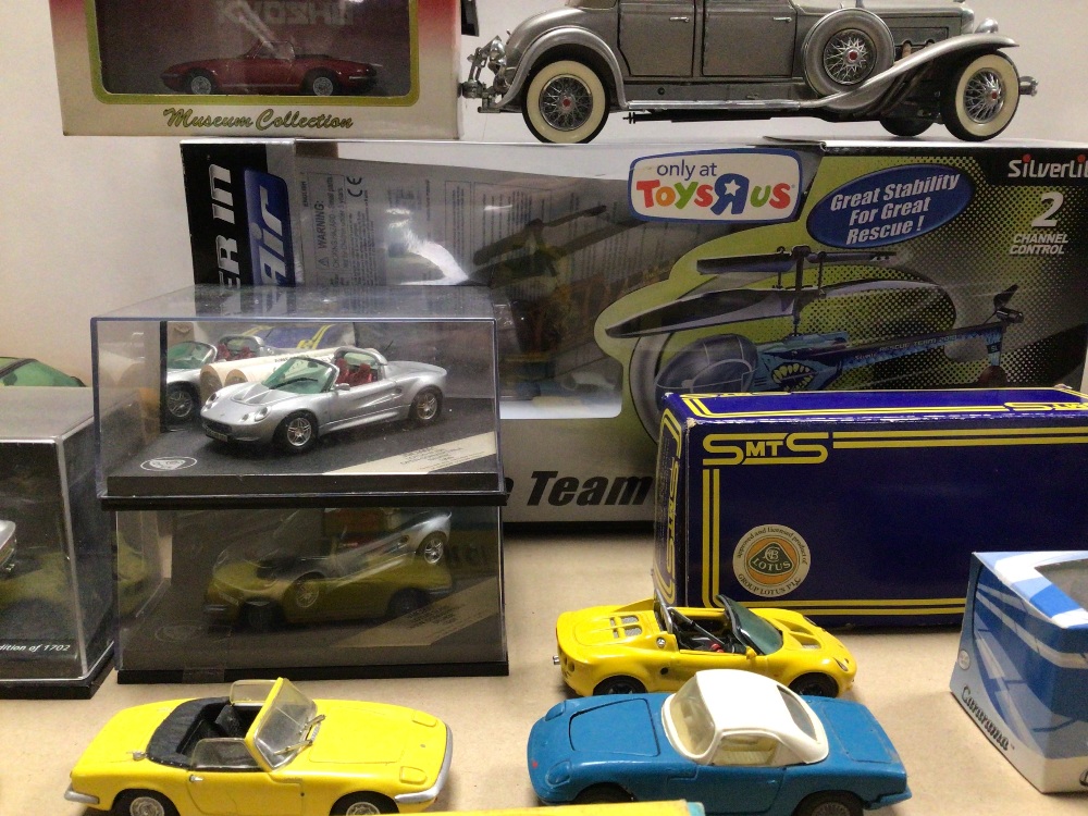 MIXED BOX OF MOSTLY DIE-CAST LOTUS CARS, MOST IN C - Image 8 of 8