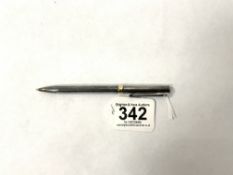 A TIFFANY & CO 925 USA SILVER PEN WITH 14K BAND