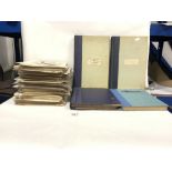 A QUANTITY OF THE AEROPLANE SPOTTER PAPERS, BOUND AND UNBOUND APPROX 330 COPIES