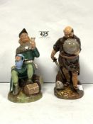 TWO DOULTON FIGURES-ROBIN HOOD HN2773 AND FRIAR TUCK HN 2143