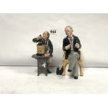 TWO DOULTON FIGURES 'THE DOCTOR' HN2858 AND 'THE CLOCK MAKER' HN2279