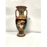 AN ENGLISH PORCELAIN URN SHAPE VASE, WITH CLASSICAL FIGURES, MARKED S.A. & CO (SMITH AMBROSE AND