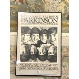 A POSTER - PHOTOGRAPHS OF THE BEATLES BY NORMAN PARKINSON AT THE NATIONAL PORTRAIT GALLERY 1981 48 X