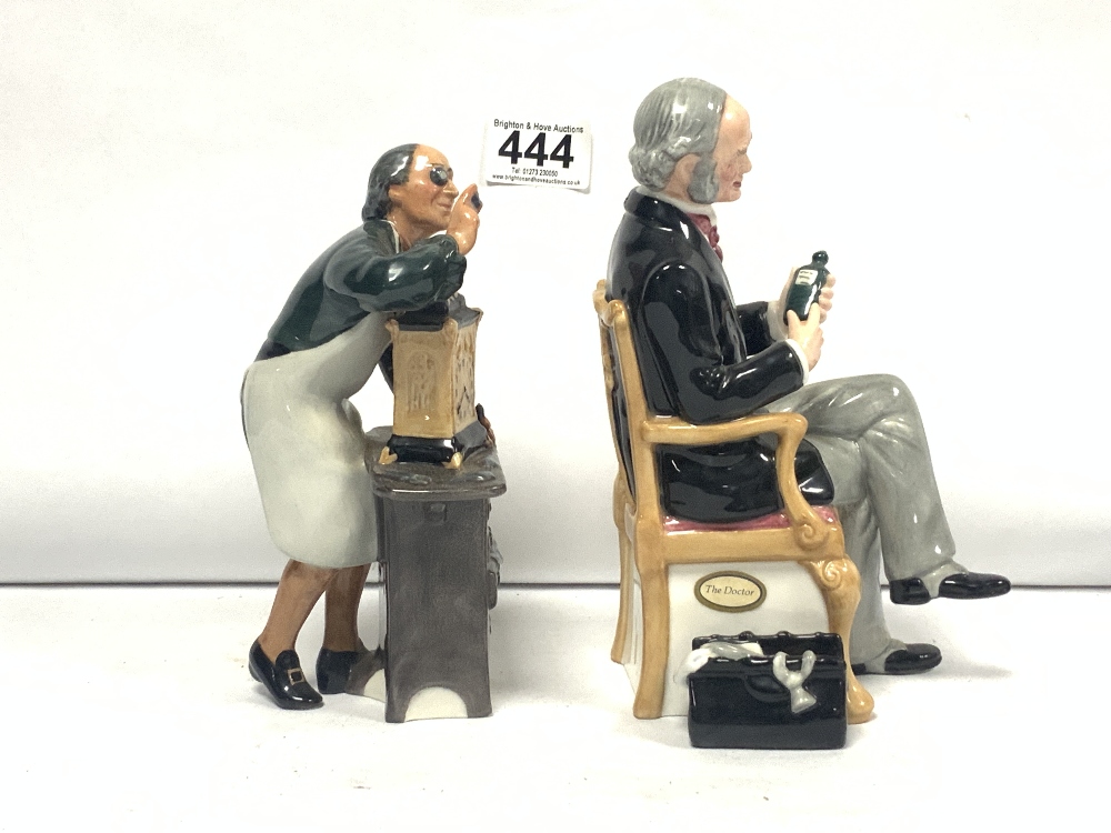 TWO DOULTON FIGURES 'THE DOCTOR' HN2858 AND 'THE CLOCK MAKER' HN2279 - Bild 2 aus 4