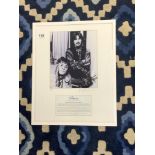 A PHILLIP TOWNSEND SIGNED - STUDIO LIMITED EDITION PHOTOGRAPH OF GEORGE HARRISON AND JOHN LENNON