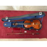 A CHINESE VIOLIN IN CASE