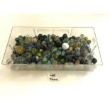 A QUANTITY OF MARBLES