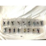 SEVENTEEN LEAD FIGURES OF WW1 SOLDIERS MADE BY HATCHETT