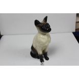 A LARGE BESWICK MODEL OF A CAT, 36CMS
