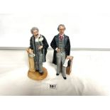 TWO ROYAL DOULTON FIGURES - THE LAWYER HN3041 AND STATESMAN HN2859