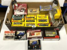 A QUANTITY OF SHELL SPORTS STAR TOY CARS AND MODELS OF YESTERYEAR