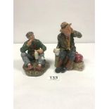 DOULTON FIGURE 'OWD WILLIAM' HN2042 AND THE WAYFARER' HN2362