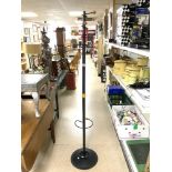 A MODERN RETRO ATOMIC STYLE COAT & STICK STAND