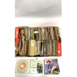 A LARGE QUANTITY OF 45 RPM RECORDS, INCLUDING MANFRED MANN, ABBA, PHIL COLLINS AND MANY MORE