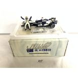 A HOT WHEELS LIMITED EDITION FORMULA 1 MODEL RACING CAR, WILLIAMS INCLUDING FROM A PIECE OF