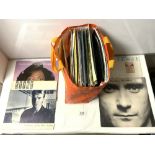 A QUANTITY OF LPS, ARTISTS INCLUDE STING, HUMAN LEAGUE AND DIANA ROSS