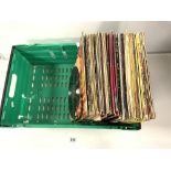A QUANTITY OF LP'S - INCLUDES ELVIS COSTELLO, VILLIAGE PEOPLE AND MANY MORE