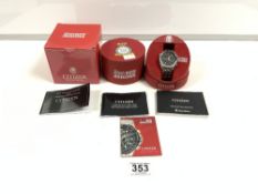 ECO-DRIVE CITIZENS ROYAL AIR-FORCE, RED ARROWS GENT'S WATCH BOXED