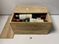 2005 CHATEAU LES JOUALLES - PREMIERES COTES DE BLAYNE (SIX BOTTLES)