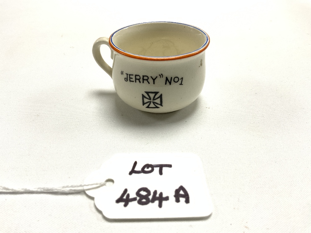 A MINIATURE 'JERRY NO1 HITLER COMMODE, 'FLIP YOUR ASHES ON OLD NASTY, THE VIOLATION OF POLAND. - Image 3 of 5