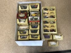 A MATCHBOX 1982 LIMITED EDITION PACK OF FIVE MODELS OF YESTERYEAR AND OTHER BOXED MODELS OF