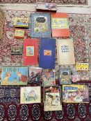BOX OF VINTAGE GAMES INCLUDING PANTIT AND TOURING EUROPE