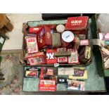 QUANTITY OF VINTAGE AND LATER OXO TINS