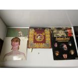 11 X 33RPM RECORDS, INCLUDES LED ZEPPLIN, DAVID BOWIE, BLACK SABBATH AND MORE