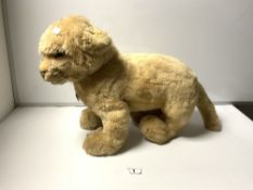 A STIEFF SUPER MOLLY PLUSH LION CUB