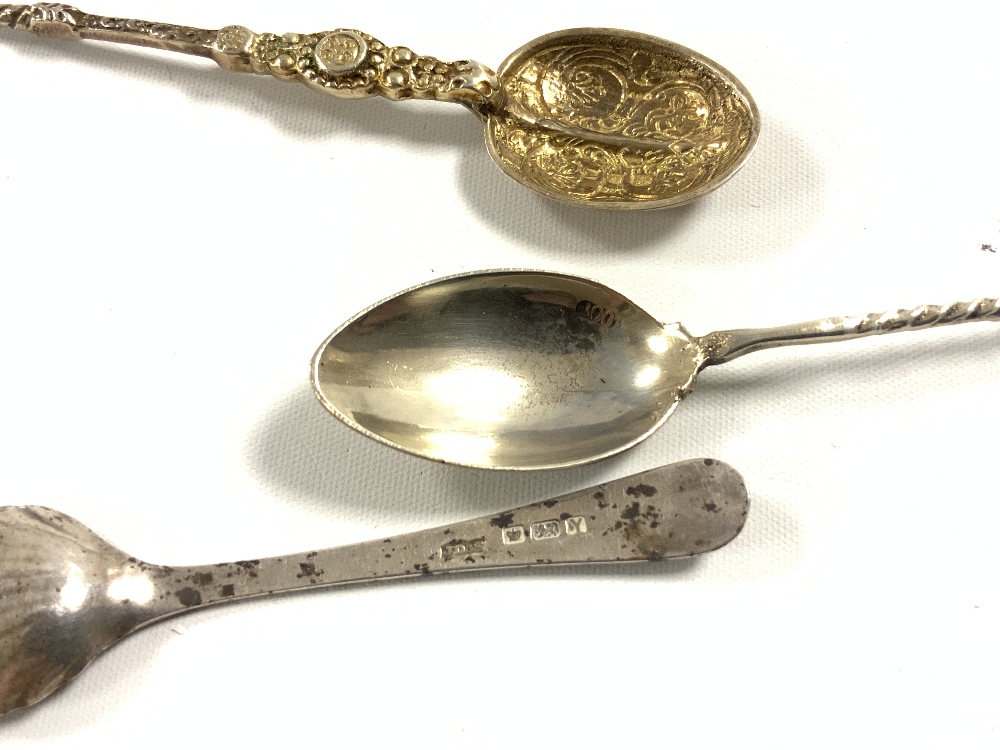 MIXED SILVER/WHITE METAL SPOONS - Image 5 of 6