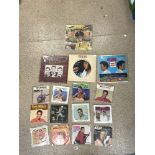 FOUR ELVIS ALBUMS - ELVIS IN GERMANY AND THREE OTHERS AND TWELVE ELVIS SINGLES INCLUDING 'DONT BE