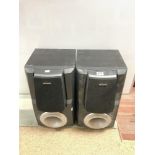 A PAIR OF AIWA SPEAKERS SUB WOOFER MODEL NUMBER - SX-WZR88