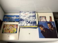 A QUANTITY OF 33RPM RECORDS- INCLUDES WELCOME TO THE PLEASURE DOME, SPANDAU BALLET, YAZOO, AND MORE