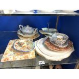 A QUANTITY OF WINTON CHINA AND OTHERS WITH SIMILAR PATTERN