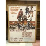 A COPY - 'THE GOOD, THE BAD, THE UGLY FILM POSTER