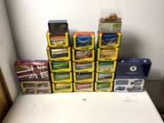 FIFTEEN CORGI BUSES IN BOXES AND OTHER BOXED TOYS INCLUDES 2 CORGI COMMEMORATIVE SETS