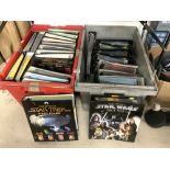 A QUANTITY OF STAR TREK FACT FILES AND STAR WARS