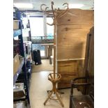 MODERN BENTWOOD COAT STAND