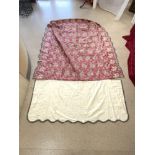 VINTAGE BEDSPREAD, 300 X 210CMS