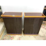 PAIR OF 'QUAD' 'SPECIAL BUILD' SPEAKERS FROM AN EX BBC ENGINEER CIRCA MID 1970'S. ALL DRIVERS AND