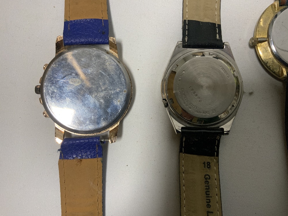 A GENTS 17 JEWEL ROAMER WRISTWATCH, TWO HEURI SANDOZ 17 JEWEL WRISTWATCHES, OTHER WRISTWATCHES, - Image 15 of 17